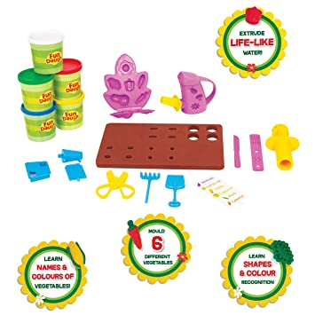 Funskool Fundough Summer Gardening