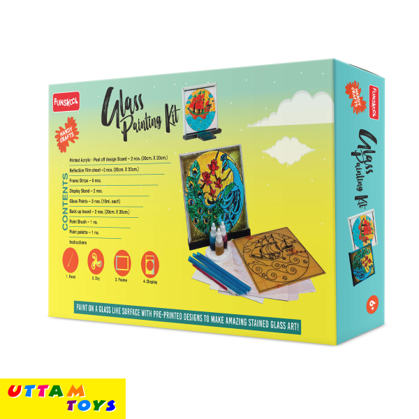 Funskool Handy Crafts Glass Painting Kit