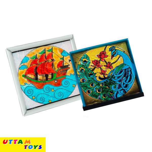 Funskool Handy Crafts Glass Painting Kit
