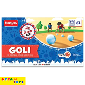 Funskool Goli The Traditional Outdoor Games of India | Glossy goli