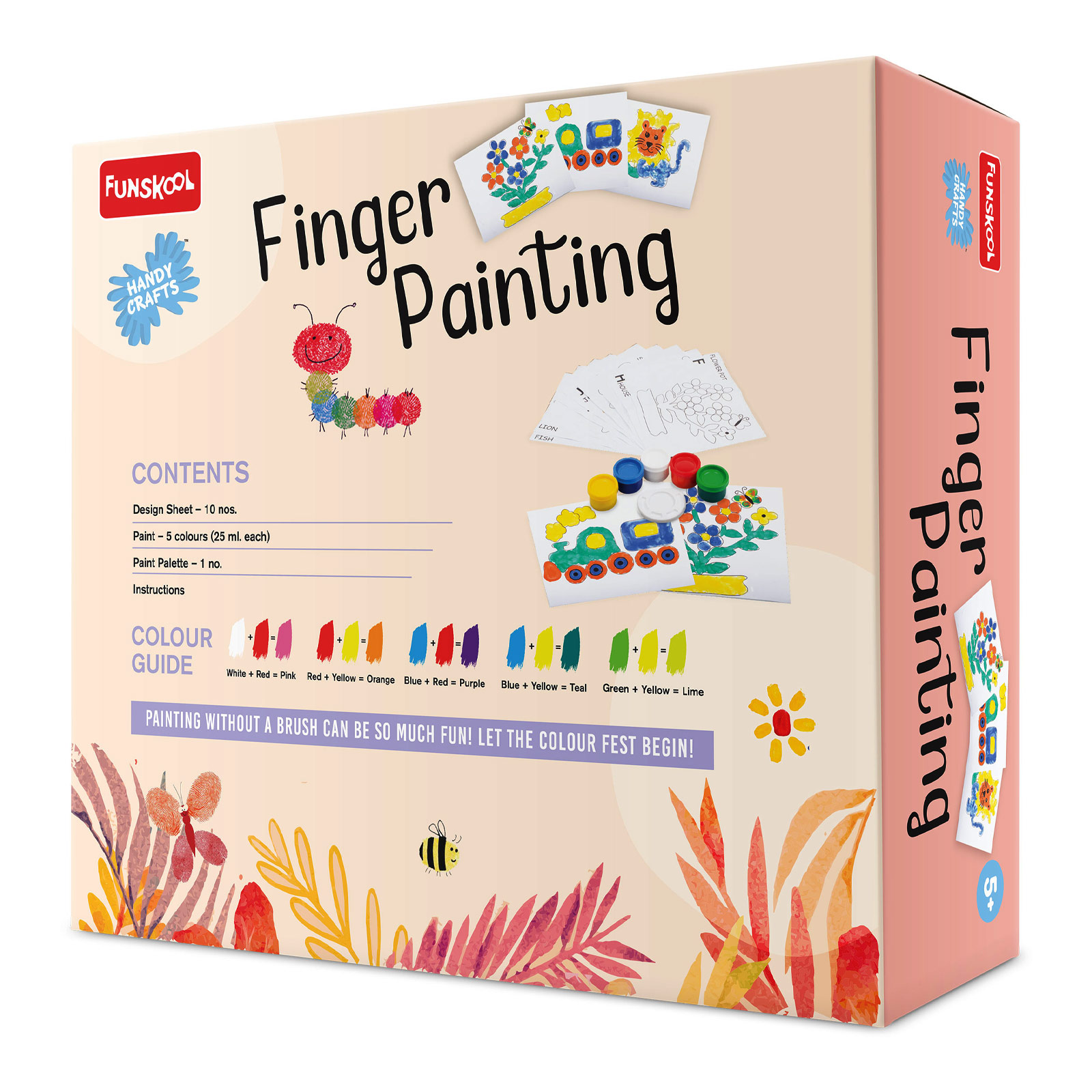Funskool Handy crafts Finger Painting