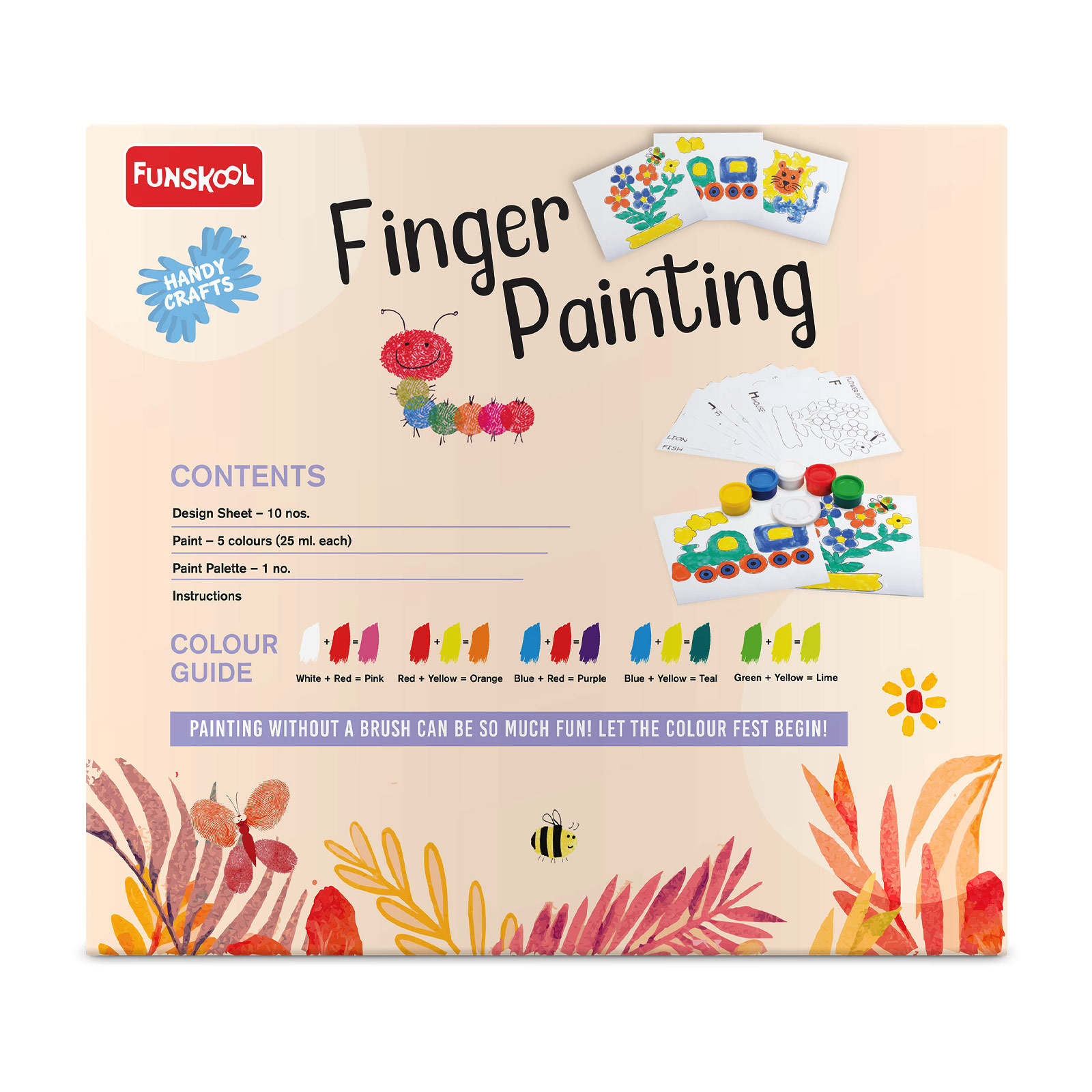 Funskool Handy crafts Finger Painting