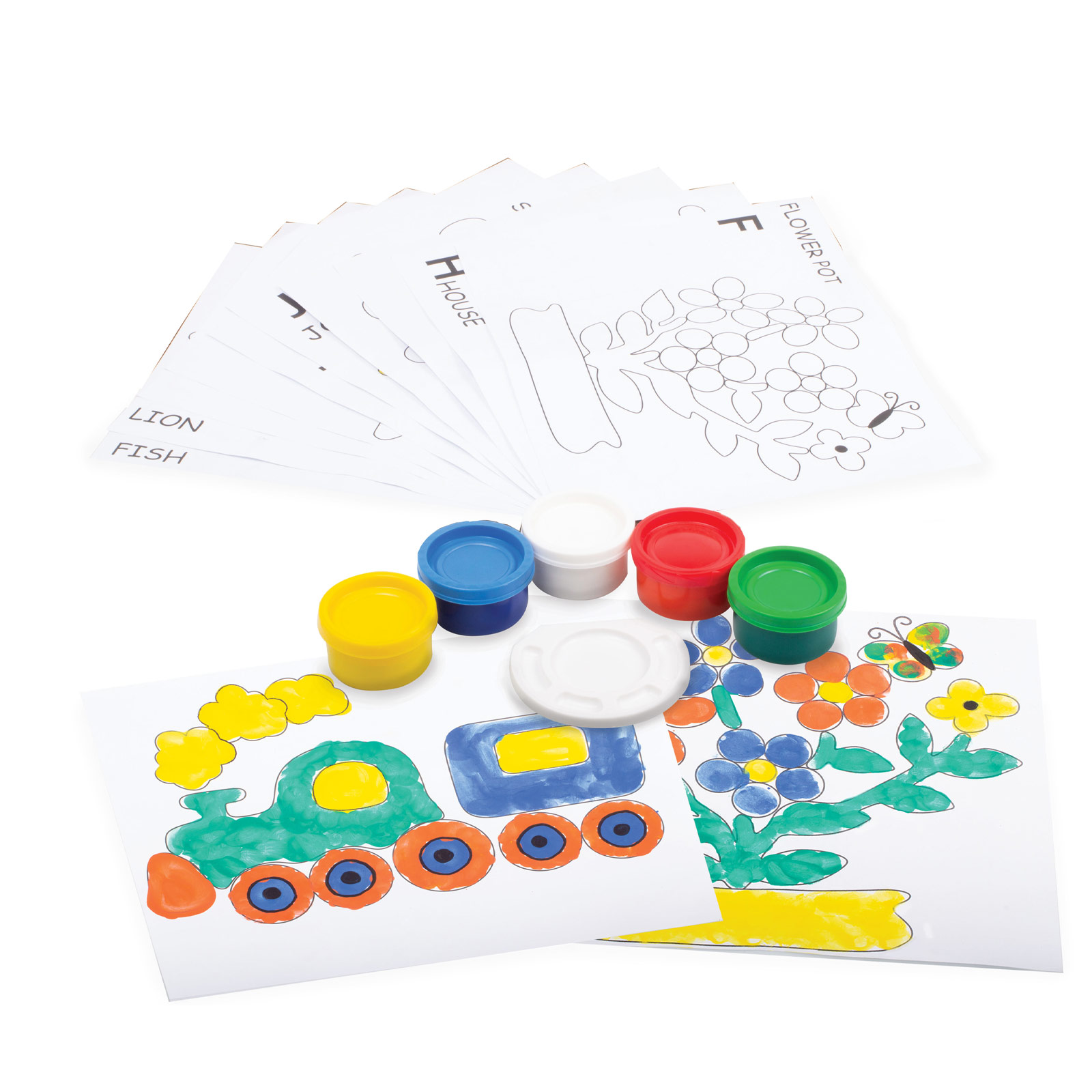 Funskool Handy crafts Finger Painting