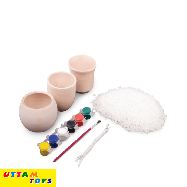 Funskool handy Crafts Scented Candle Pots