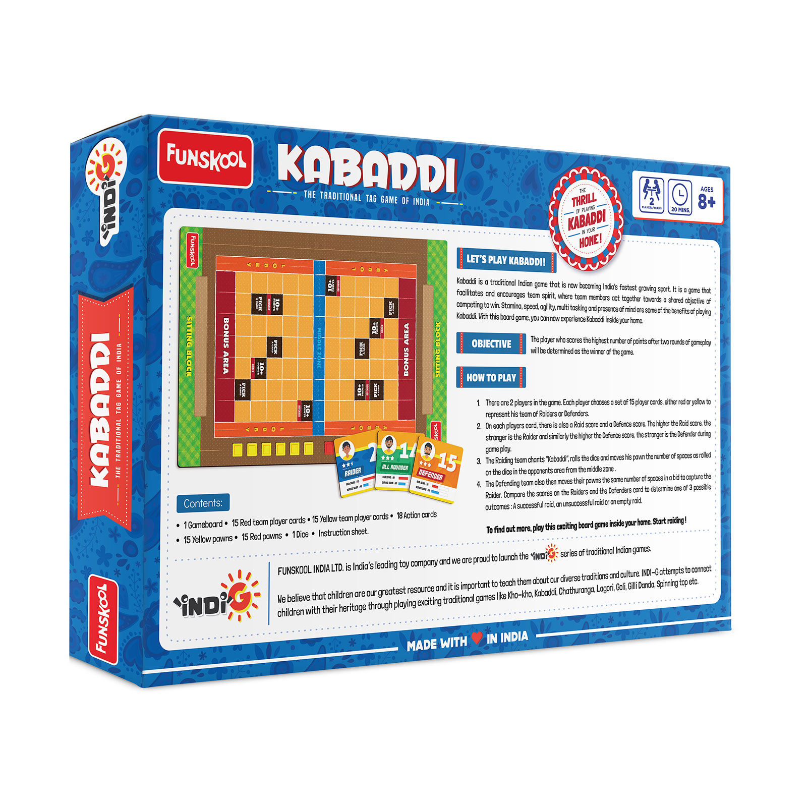 Funskool Kabaddi Traditional Games
