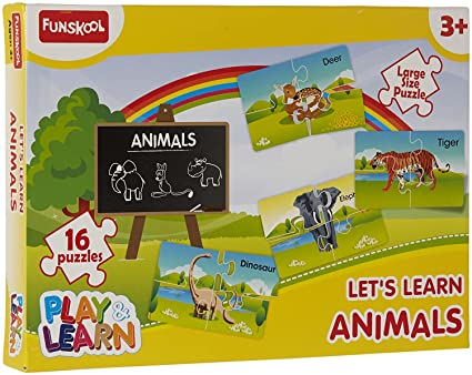 Funskool Let's Learn Animals Puzzle