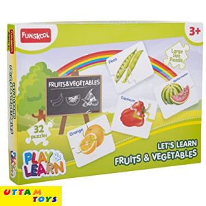 Funskool Let's Learn Fruits & Vegetables Puzzle