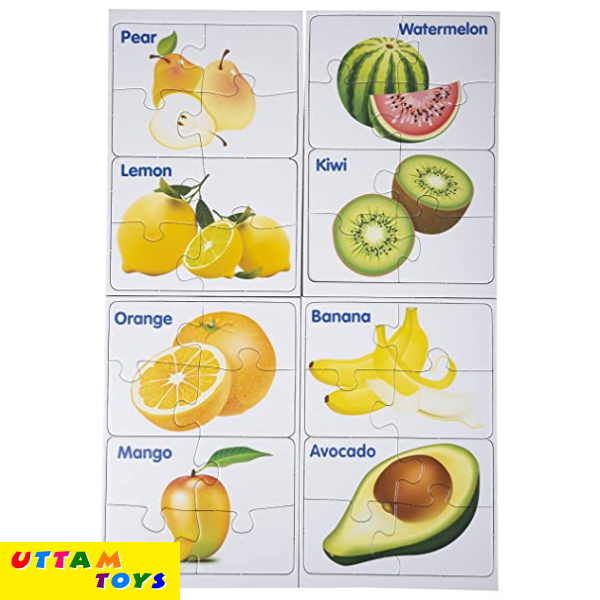 Funskool Let's Learn Fruits & Vegetables Puzzle