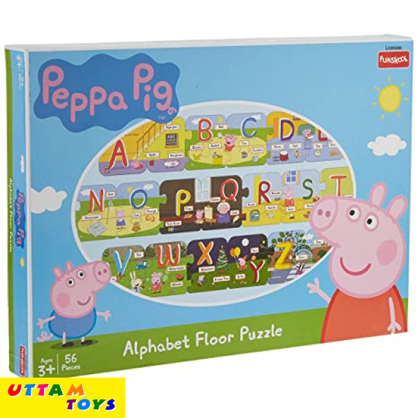Funskool-Peppa Pig Alphabet Withpeppa Puzzle