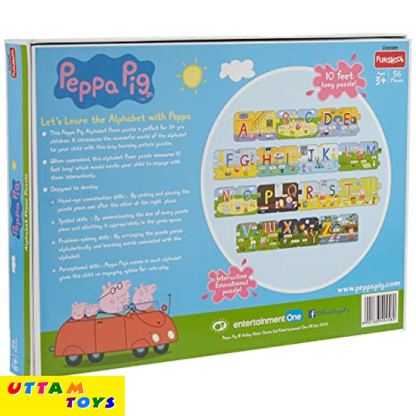 Funskool-Peppa Pig Alphabet Withpeppa Puzzle