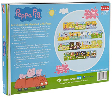 Funskool-Peppa Pig Alphabet Withpeppa Puzzle
