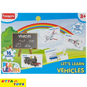 Funskool Let's Learn Vehicles Puzzle