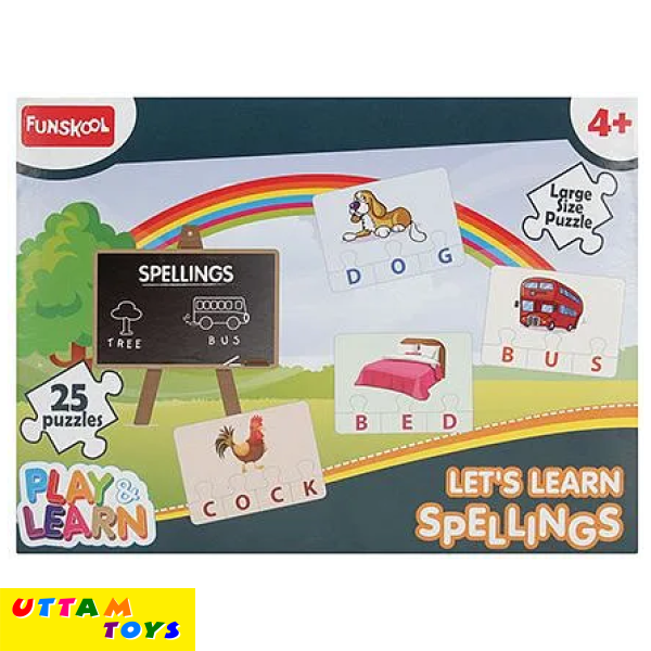 Funskool Let's Learn Spellings Puzzle