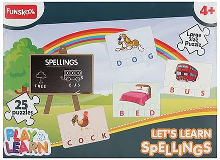 Funskool Let's Learn Spellings Puzzle