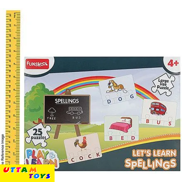 Funskool Let's Learn Spellings Puzzle