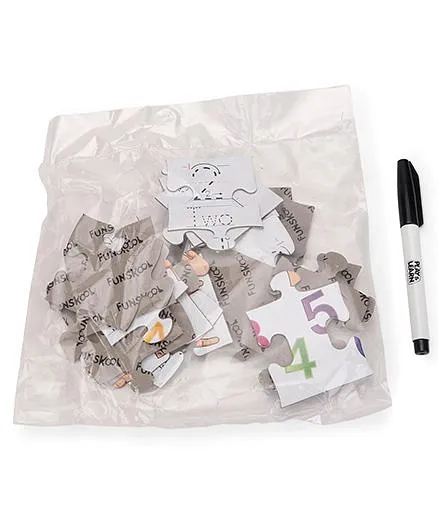 Funskool Let's Write Numbers Puzzle 24 Pieces
