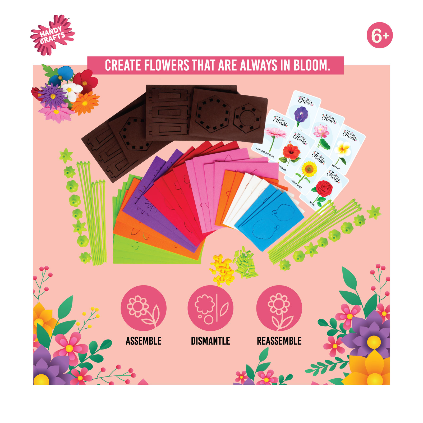 Funskool Handy crafts Little Florist