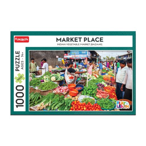 Funskool Market Palace - 1000 Piece Puzzle