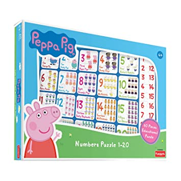 Funskool Peppa Pig Numbers Puzzle 1-20