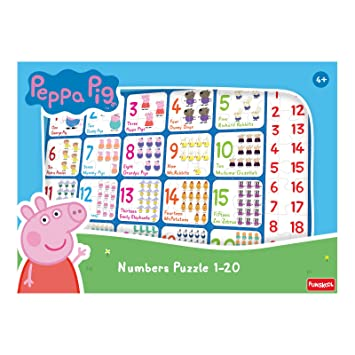 Funskool Peppa Pig Numbers Puzzle 1-20