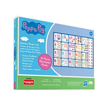 Funskool Peppa Pig Numbers Puzzle 1-20