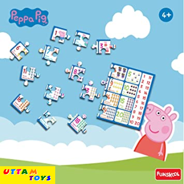 Funskool Peppa Pig Numbers Puzzle 1-20