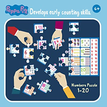 Funskool Peppa Pig Numbers Puzzle 1-20