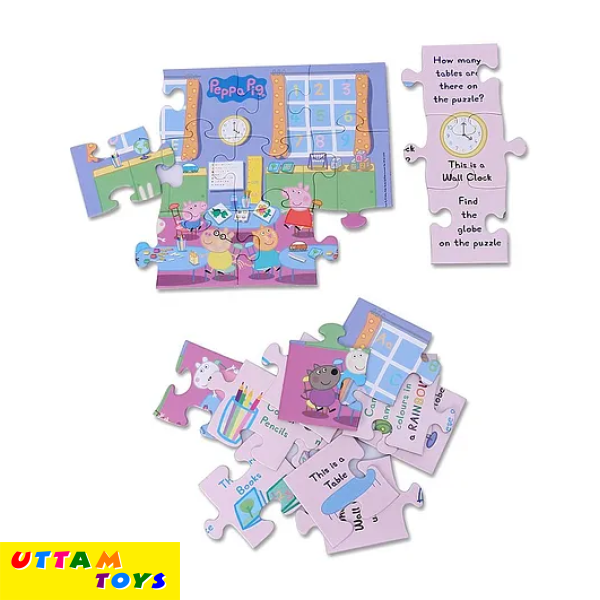 Funskool-Peppa Pig Classroom Puzzle