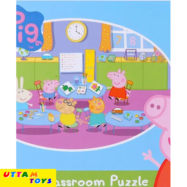 Funskool-Peppa Pig Classroom Puzzle