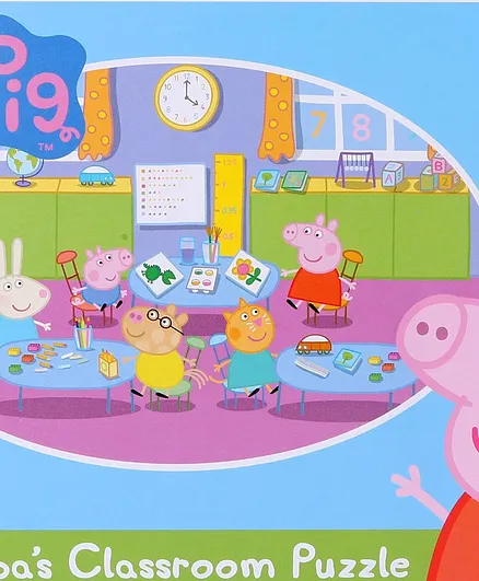 Funskool-Peppa Pig Classroom Puzzle