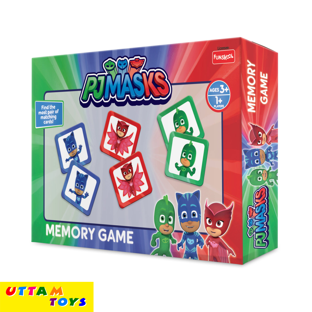 Buy Funskool PJ Masks Memory Game Uttam Toys