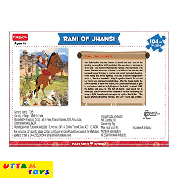 Funskool Rani Of Jhansi Play-learn Historic Characters