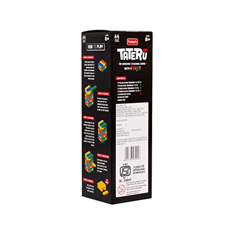 Funskool Games Tateru Hardwood Blocks, Stacking Tower, Strategy Game