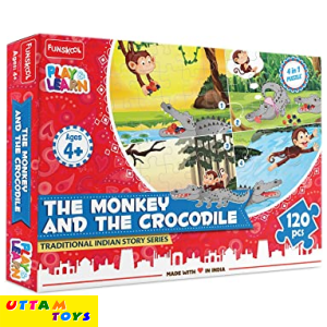 Funskool The Monkey and the Crocodile