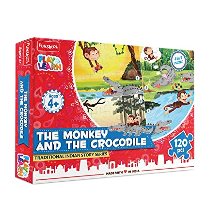 Funskool The Monkey and the Crocodile