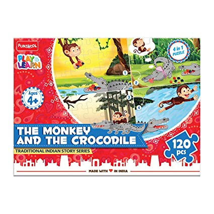 Funskool The Monkey and the Crocodile