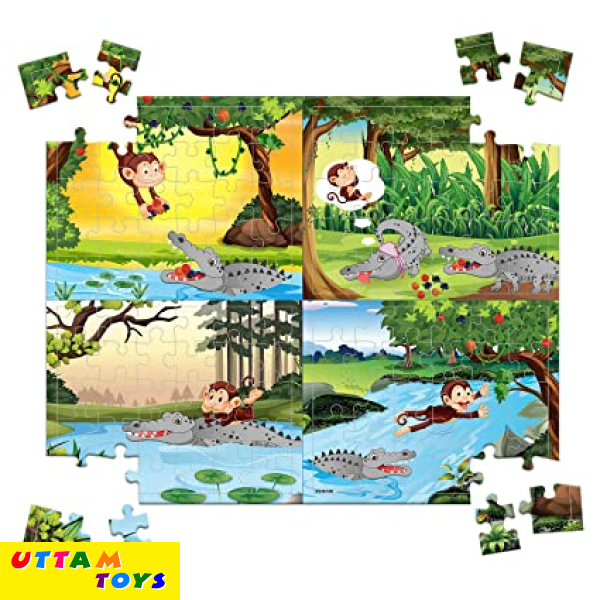 Funskool The Monkey and the Crocodile