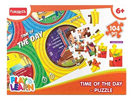 Funskool Time of the Day Puzzle