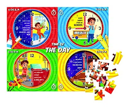 Funskool Time of the Day Puzzle