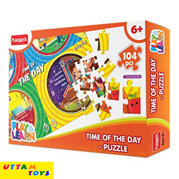 Funskool Time of the Day Puzzle