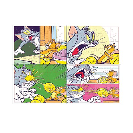Funskool-Tom & Jerry Lemon Puzzle