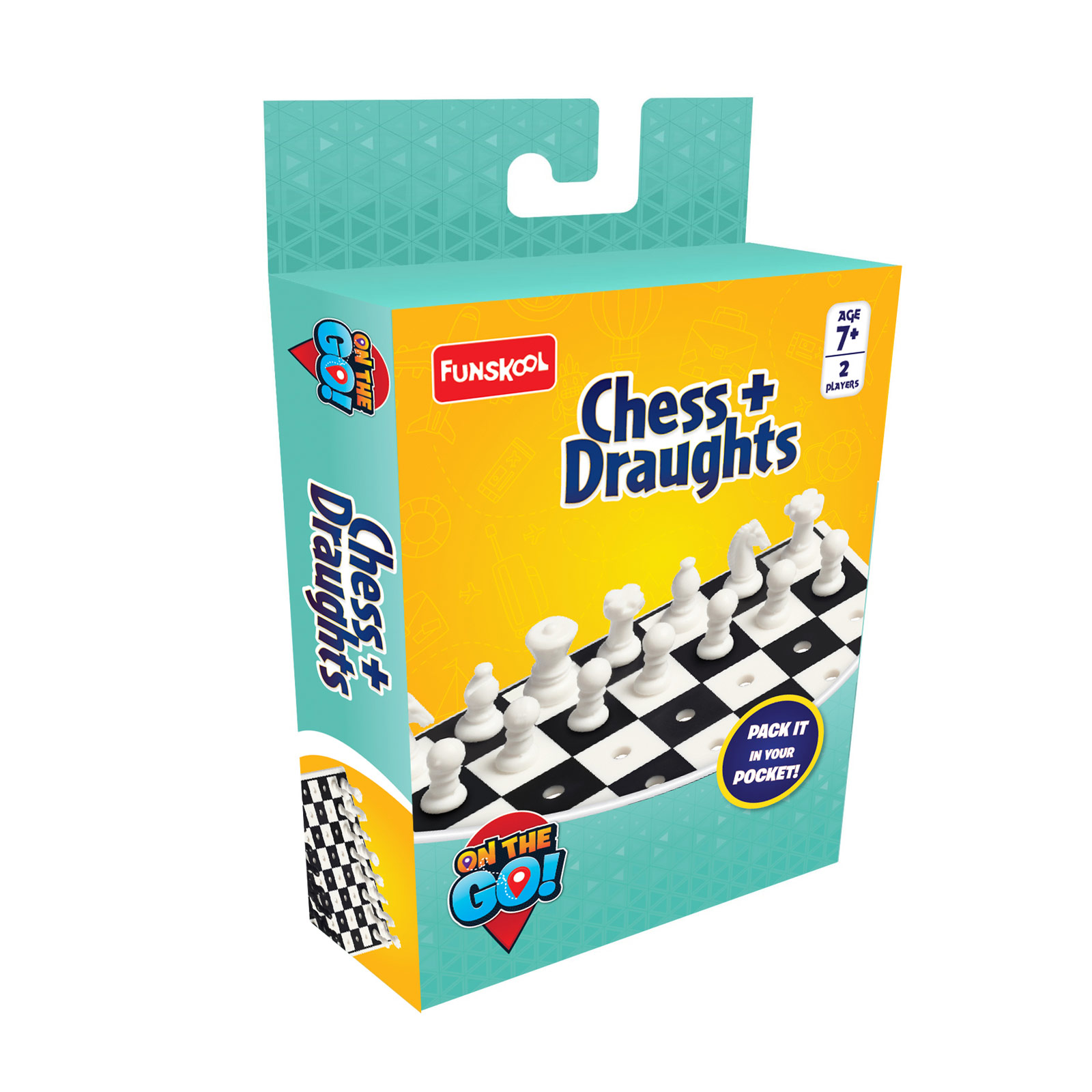 Funskool Travel Chess & Draughts