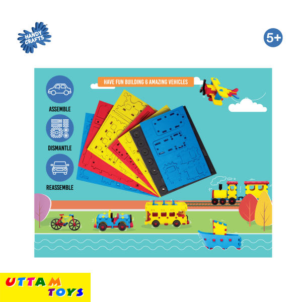 Funskool Handy Crafts Foam Vehicles