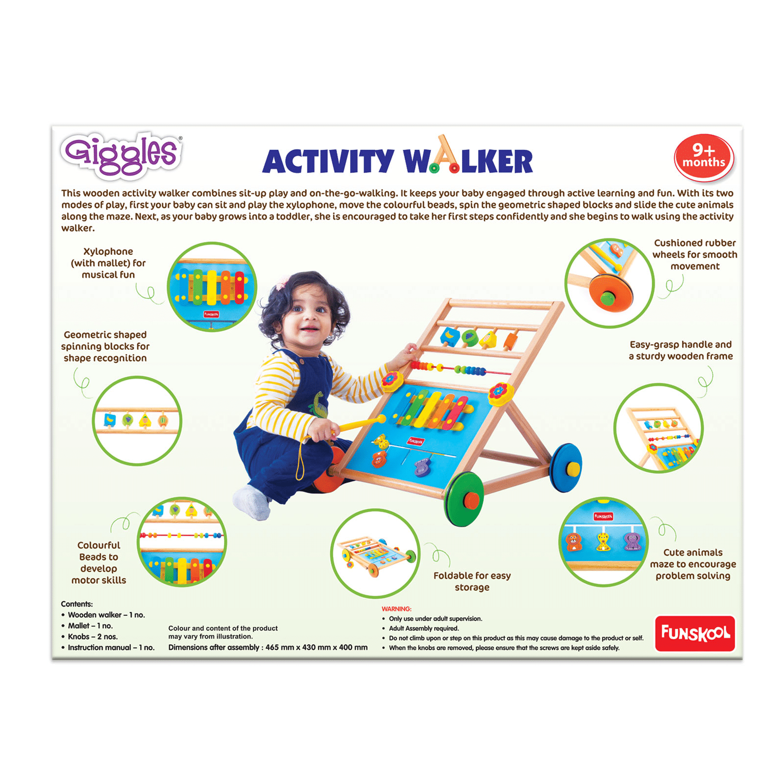 Funskool Giggles Activity Walker