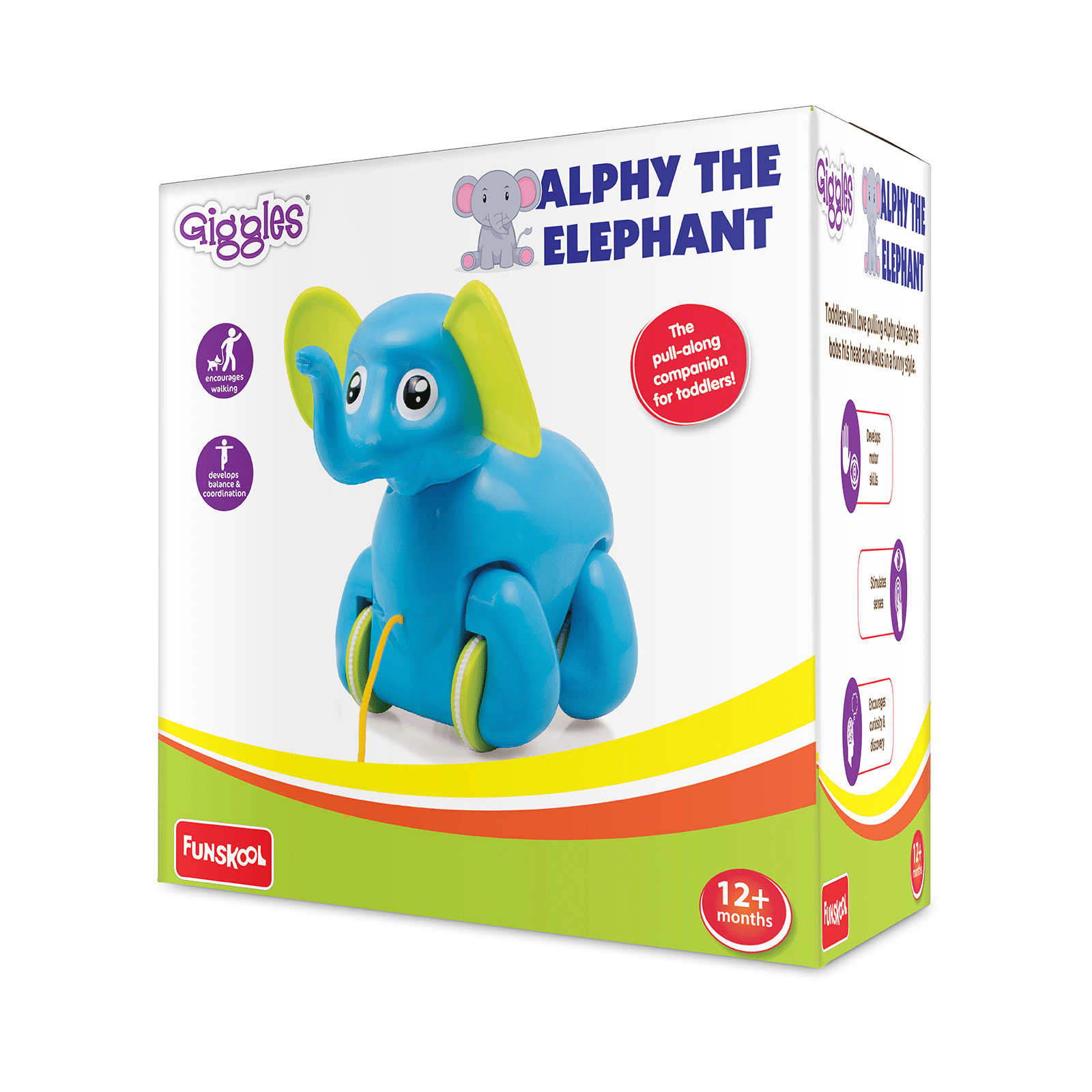Funskool Giggles Alphy The Elephant
