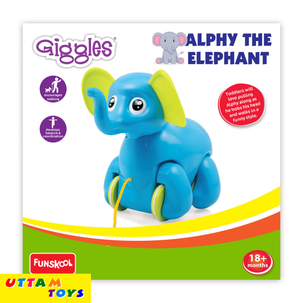 Funskool Giggles Alphy The Elephant