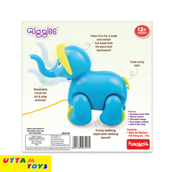 Funskool Giggles Alphy The Elephant