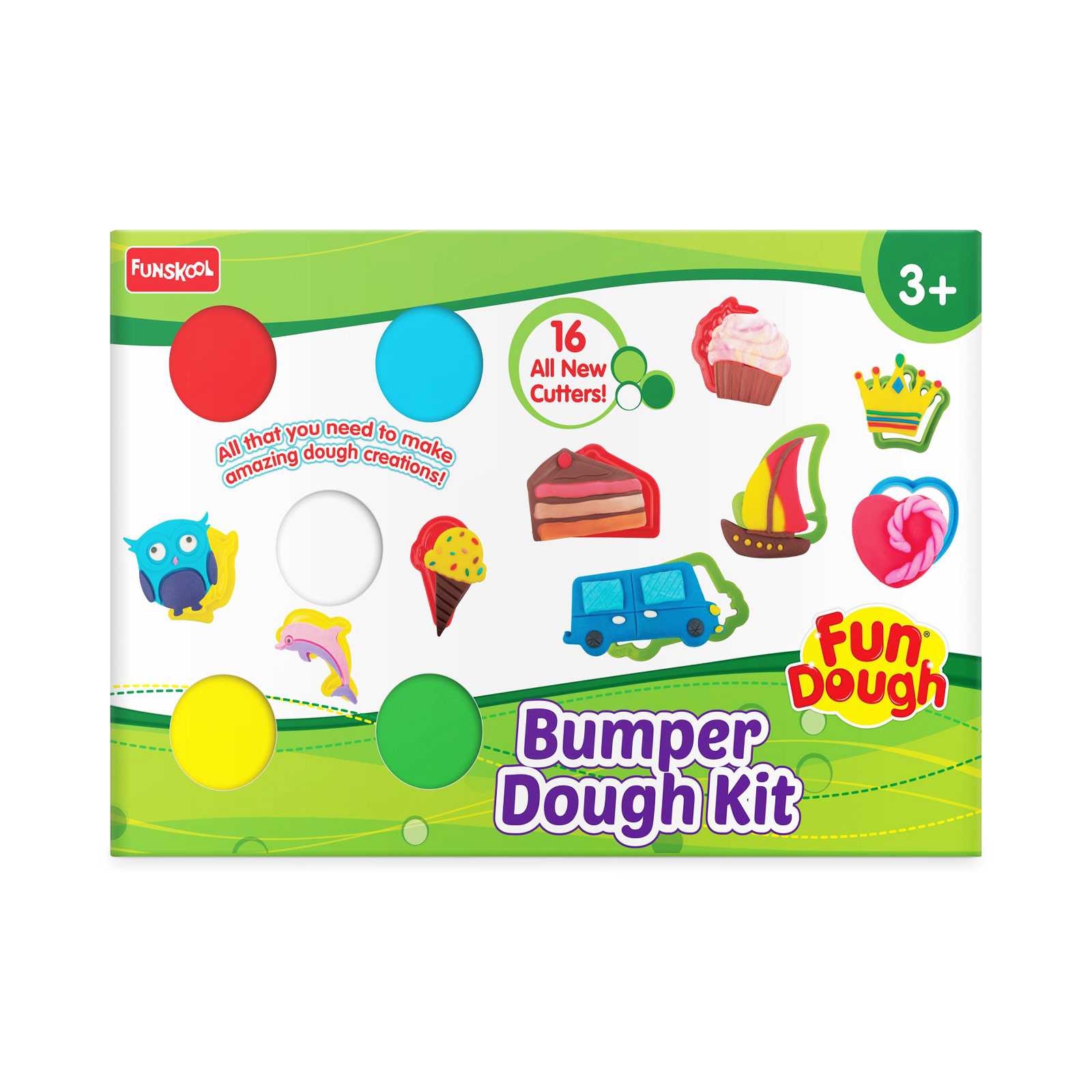 Funskool Giggles Bumper Dough Kit