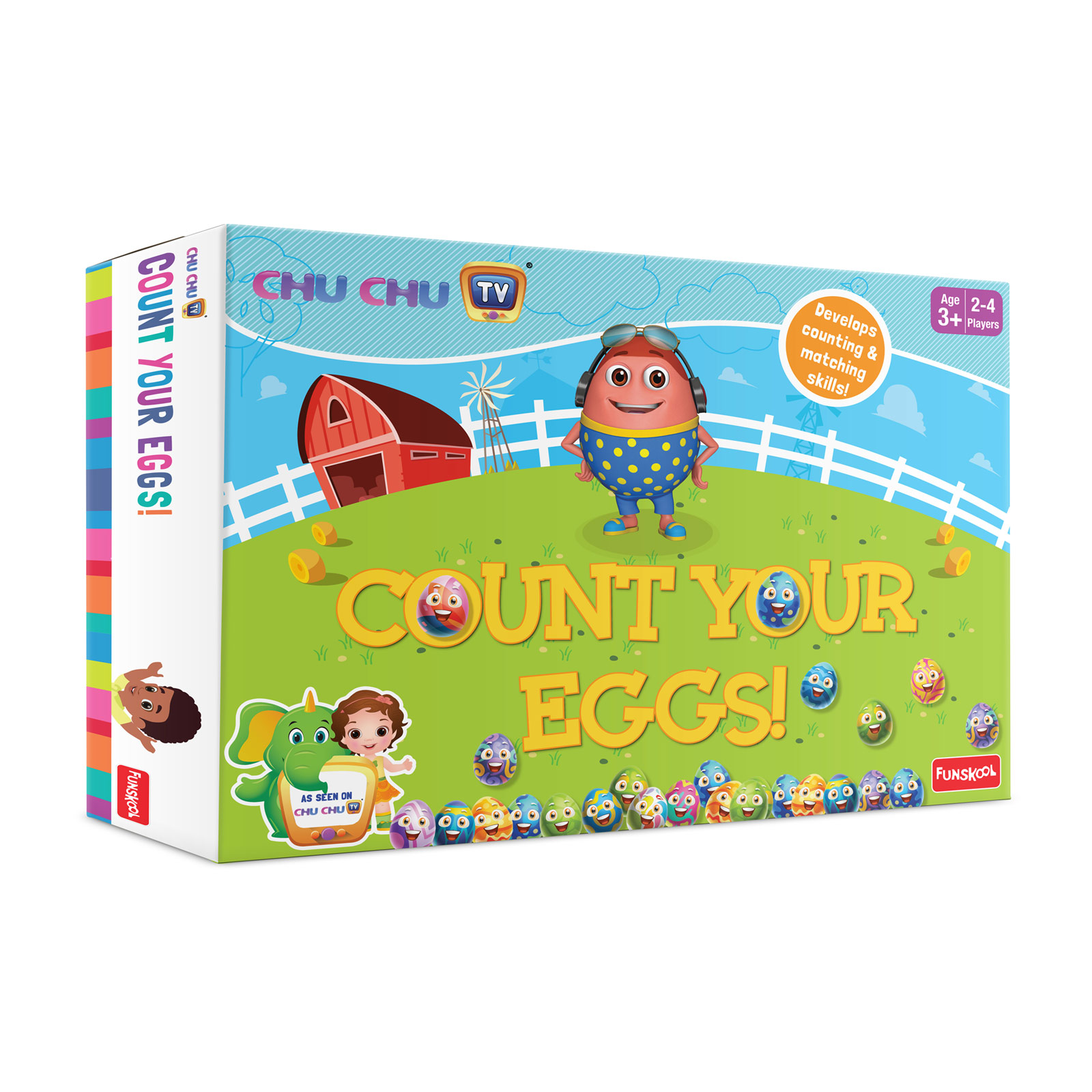 Funskool CHU CHU Count your Eggs
