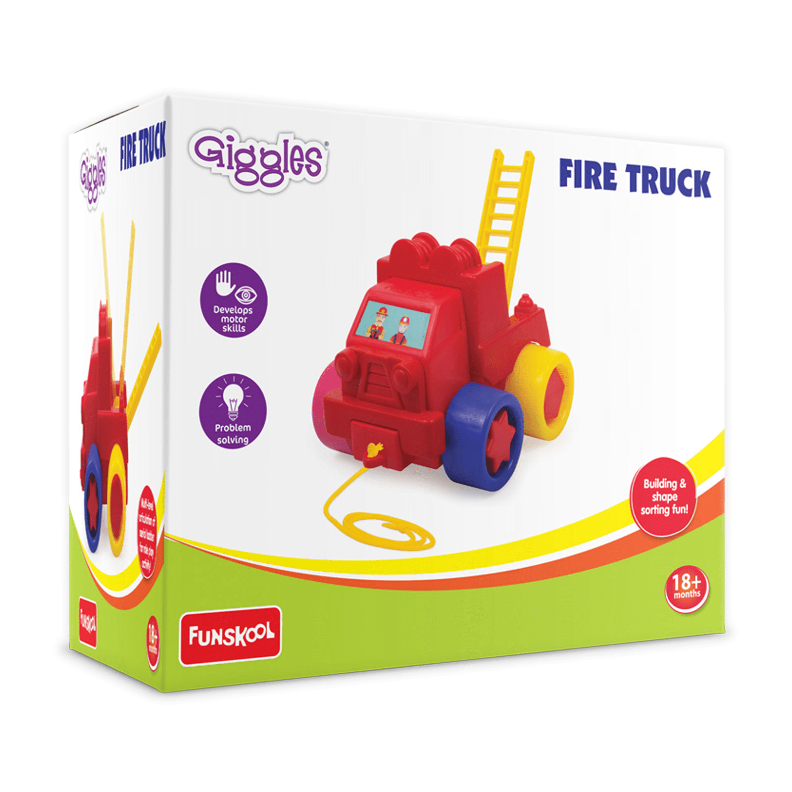 Funskool Giggles Fire Truck